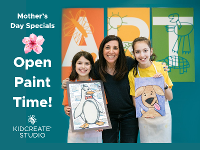 Kidcreate Studio - Alexandria. Open Paint Time for All Ages! (9:30-2:00)
